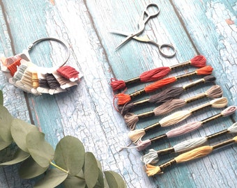 Harvest  Mixed Embroidery thread Pack