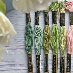 Mixed floral Embroidery thread Pack