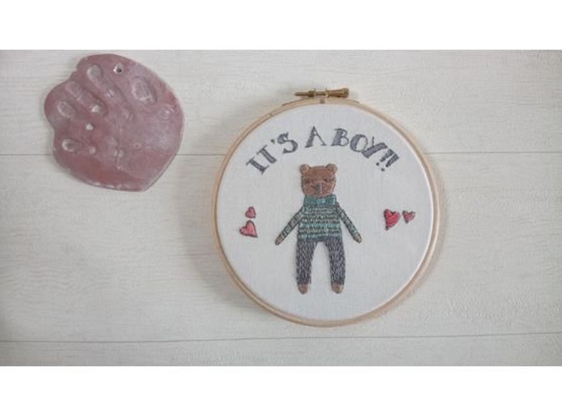 New baby embroidery pattern