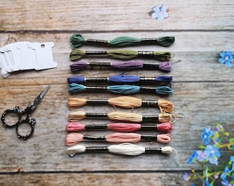 ブルーティット刺繍糸パック