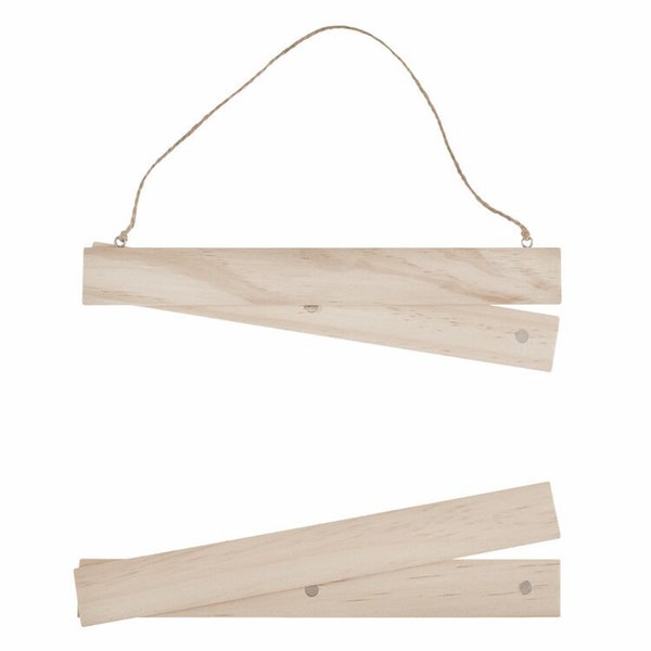 Wooden Poster Hanger | Magnetic wood poster hanger | wooden wall hanging frame for art print | scroll hanger | Picture hanger frame