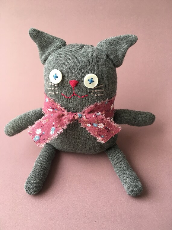 pink toy cat