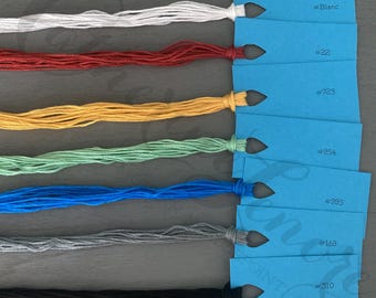 DMC Six Strand Embroidery Floss in Red colours at Mt Eden