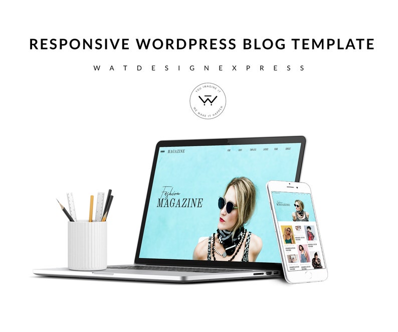 Feminines WordPress Theme Magazin, Multipurpose WordPress eAldehyd Template, Genesis Elementor, Voll responsives WordPress Child Theme Bild 4