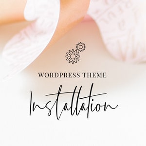 BASIC WordPress Theme Installation Service