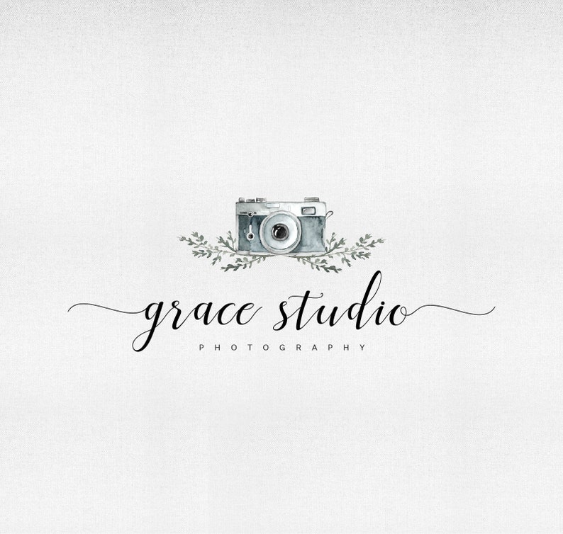 Premade Branding for Wedding Decorator Profesional Logo Beauty Logo Photography Premade Logo Design Pre-designed Logo for Photography