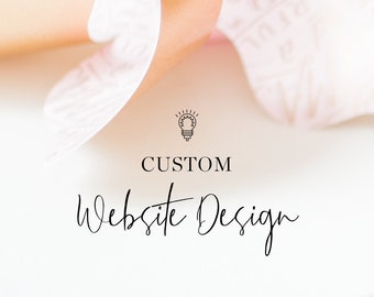 Custom Website Design, Non-ECommerce WordPress Website Design for website owners and bloggers