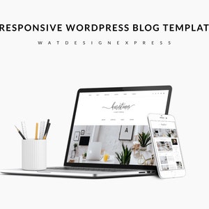 Minimalist WordPress Theme Karistinos, Multipurpose WordPress Template, Fully Responsive WordPress Genesis Child Theme for Bloggers image 4