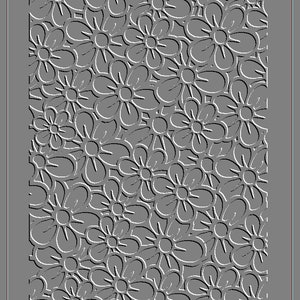 2306 (spring Posies) Low Relief Pattern 3