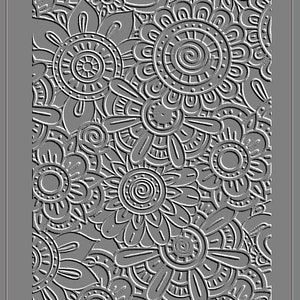 2307 (spring Mandalas) Low Relief Pattern 3