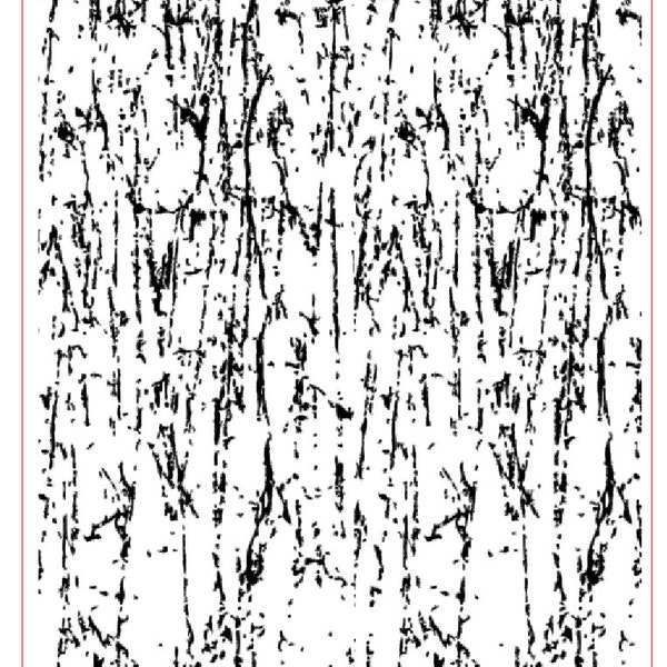 E2014 Rolling Mill Resources (Bark Cuff) Low Relief Pattern 2.3 x 7 inches (Laser Engraved Paper)