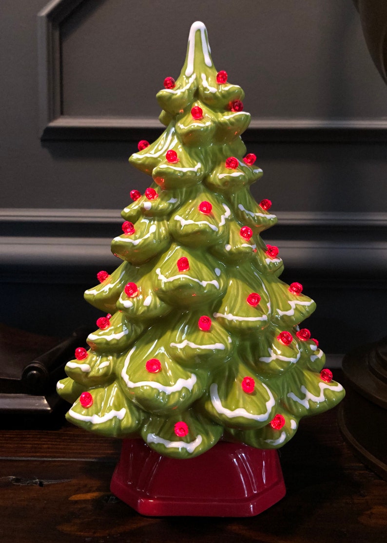 Grinch Inspired 12 Ceramic Christmas Tree | Etsy