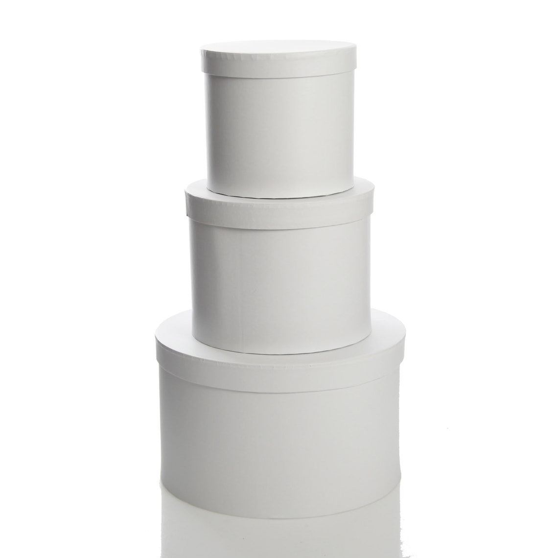 Personalised White Round Gift Box With Gold Ribbon Bow Etsy Australia