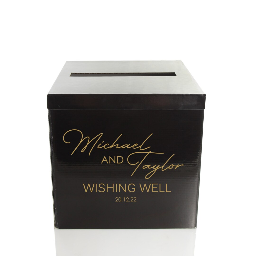 Personalised Eternity Wedding Wishing Well Box Etsy — free download
