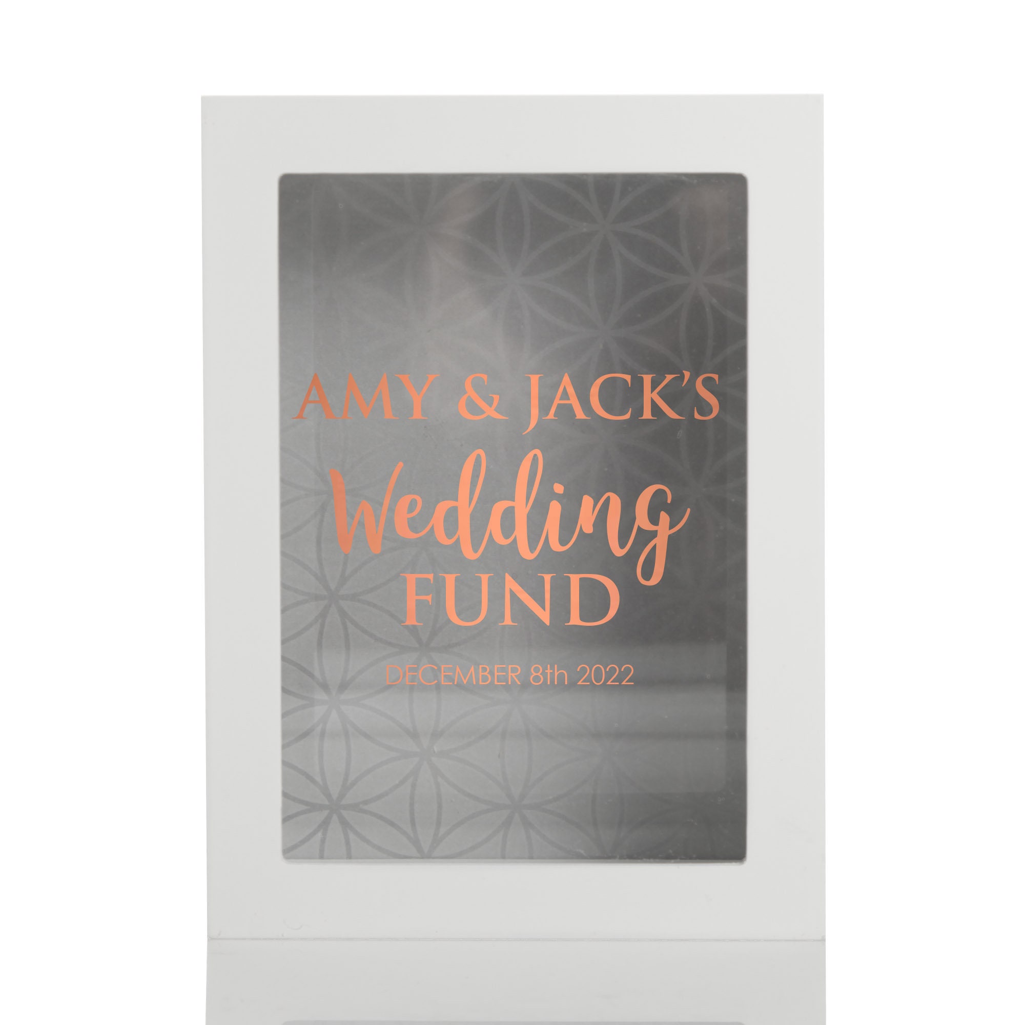 Personalised Wedding Fund Money Box Etsy Australia