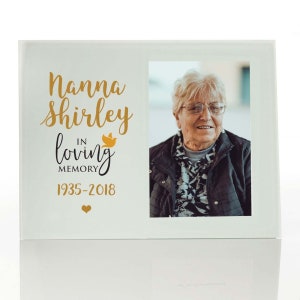Personalised In Loving Memory Photo Frame