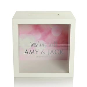 Personalised Wood Wedding Wishing Well