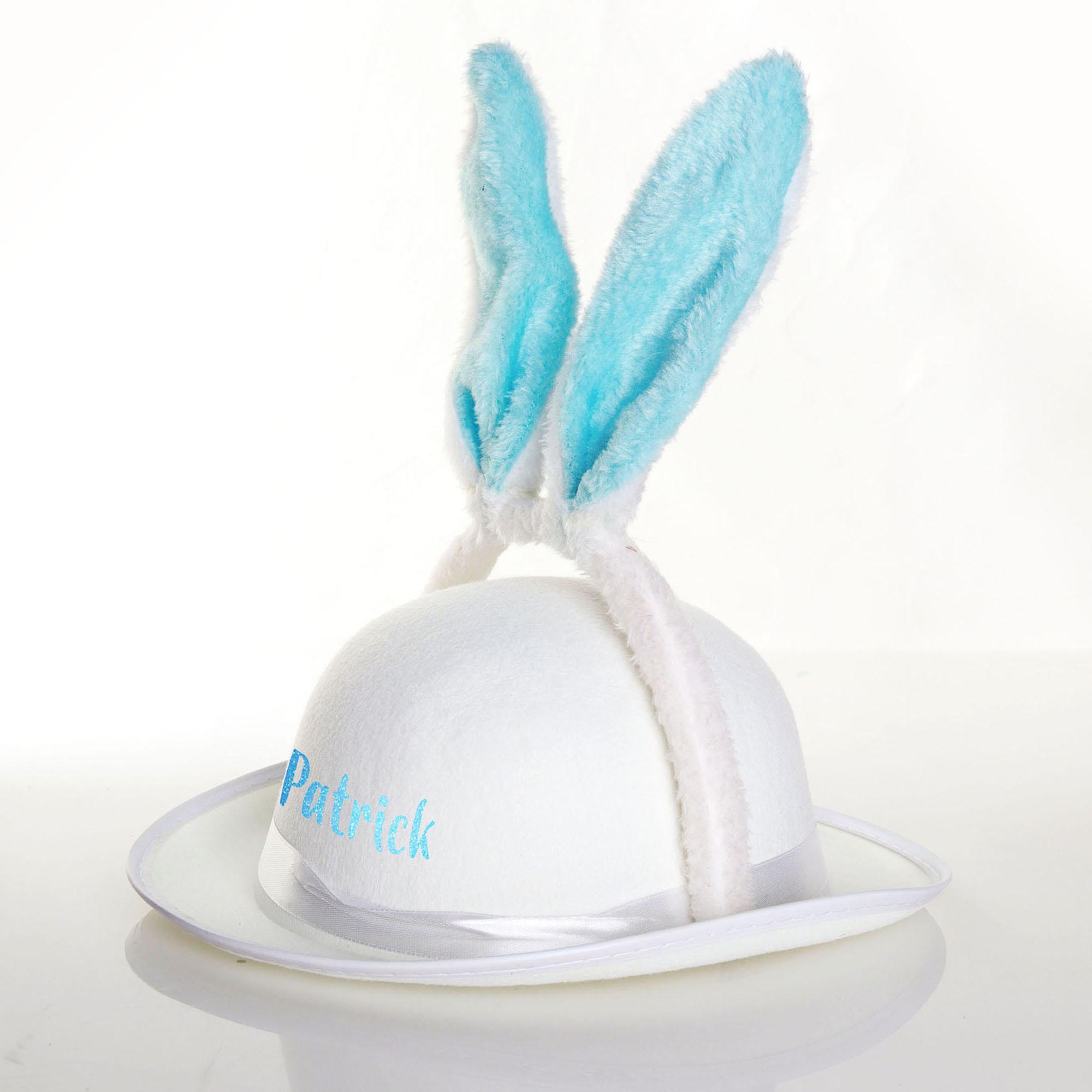 Blue & White Hat Perfect for Easter 8 main image 2