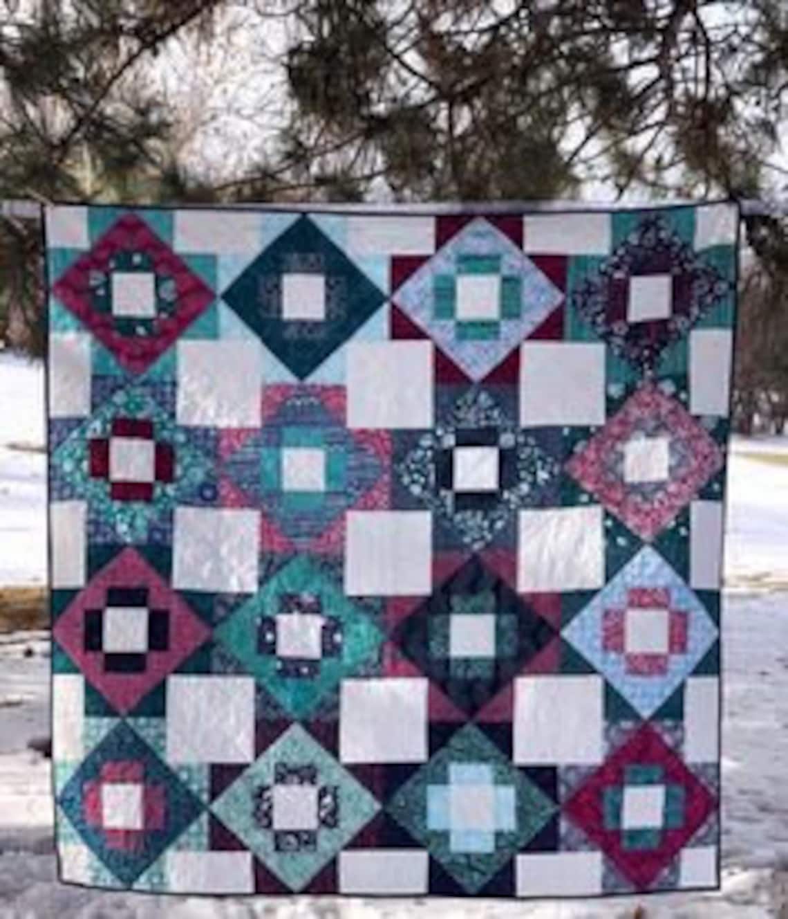 Meadowland quilt pattern by Meghan Buchanan for Then Came June Etsy