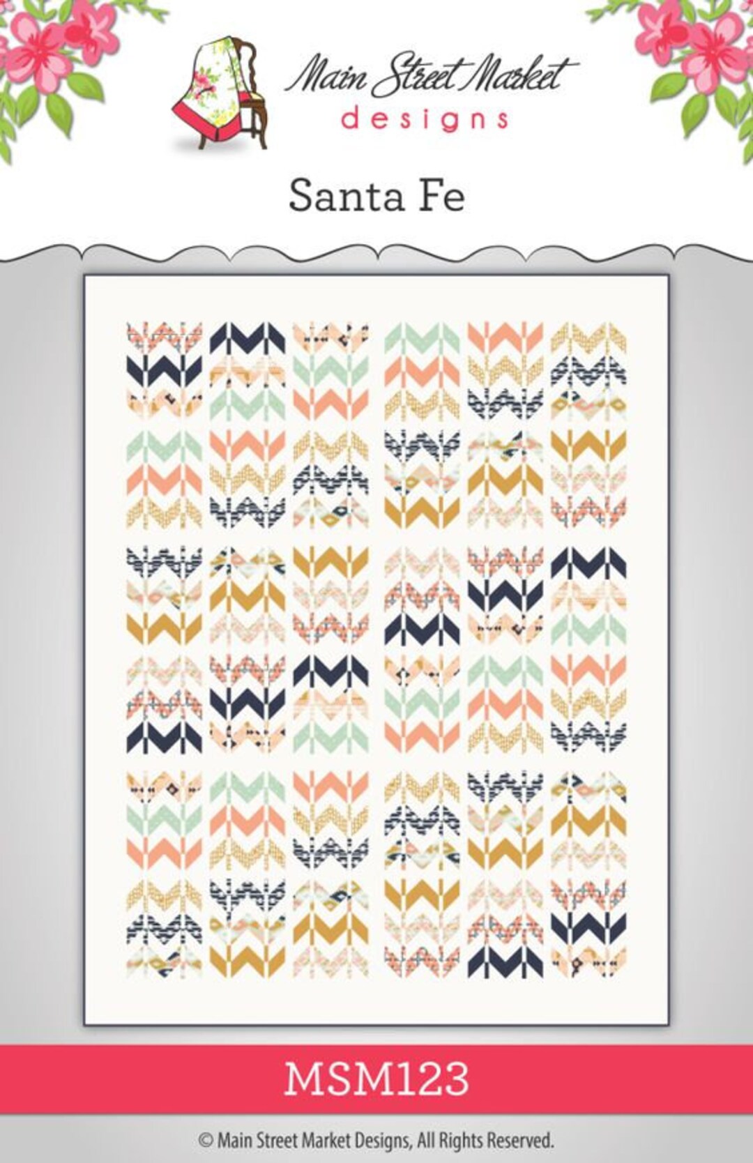 Santa Fe Pattern by Main Street Market Designs - Etsy
