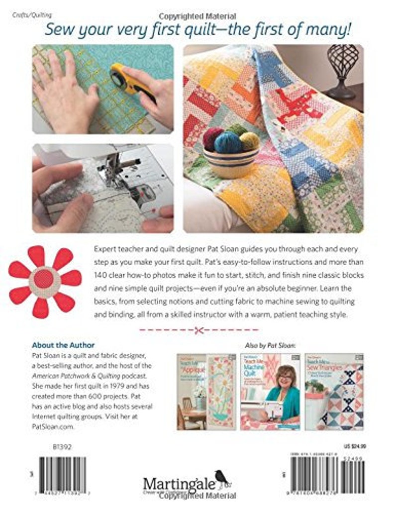 Pat Sloan/'s Teach Me to Make My First Quilt