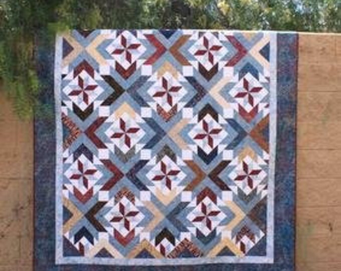 Winter Solstice Quilt Pattern by Dell'orco Etsy