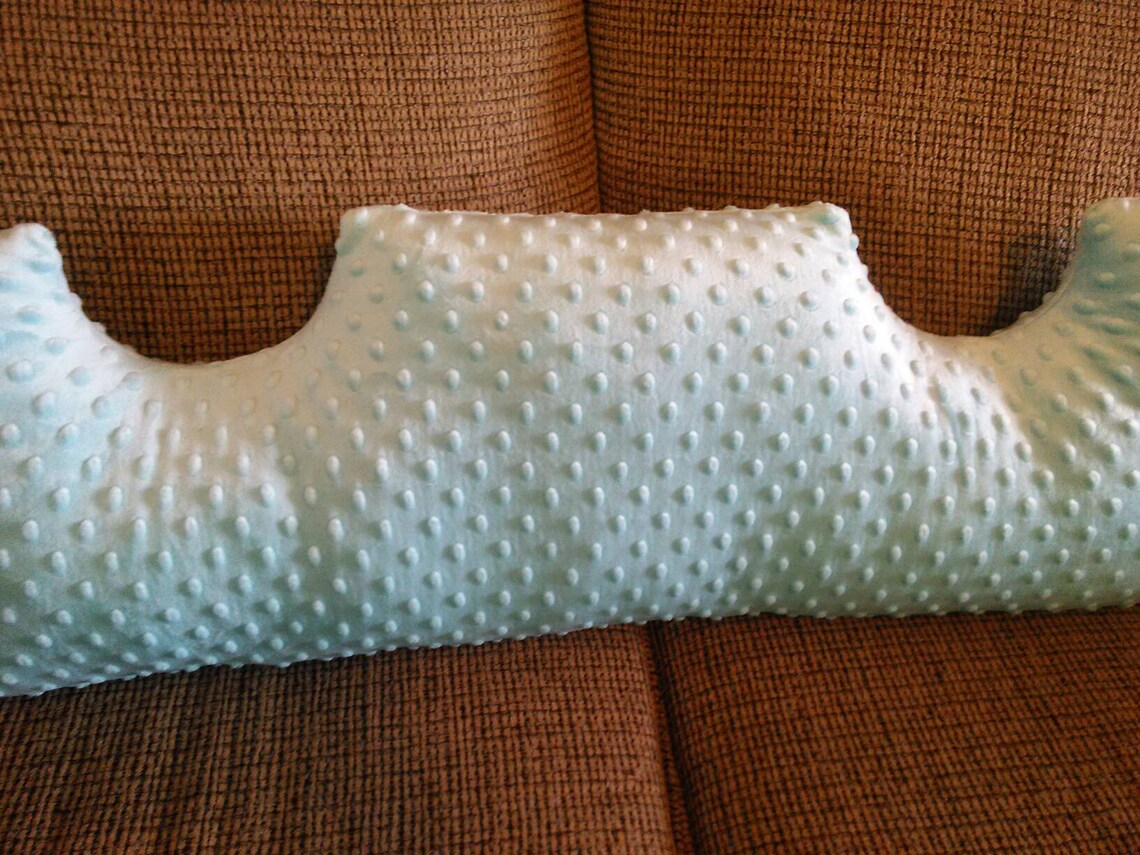 Breast Cancer Pillow/Minky Mastectomy Pillow/ Double Etsy