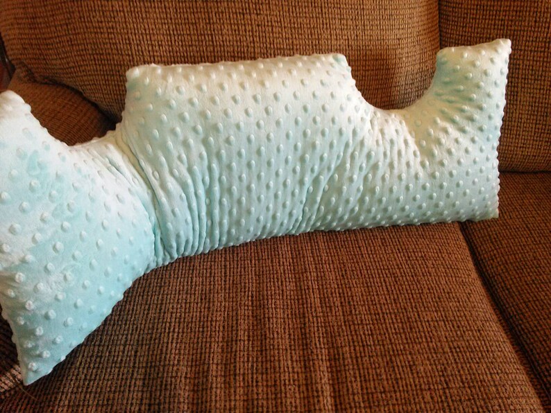 Breast Cancer Pillow/minky Mastectomy Pillow/ Double Etsy