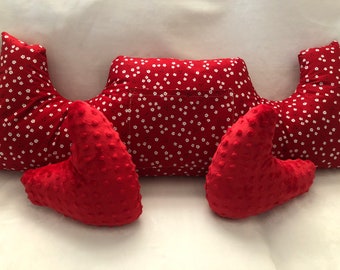 Mastectomy Pillow Set/ Double Mastectomy Pillow Set/ Healing Pillow With Pocket For Phone/ Handmade
