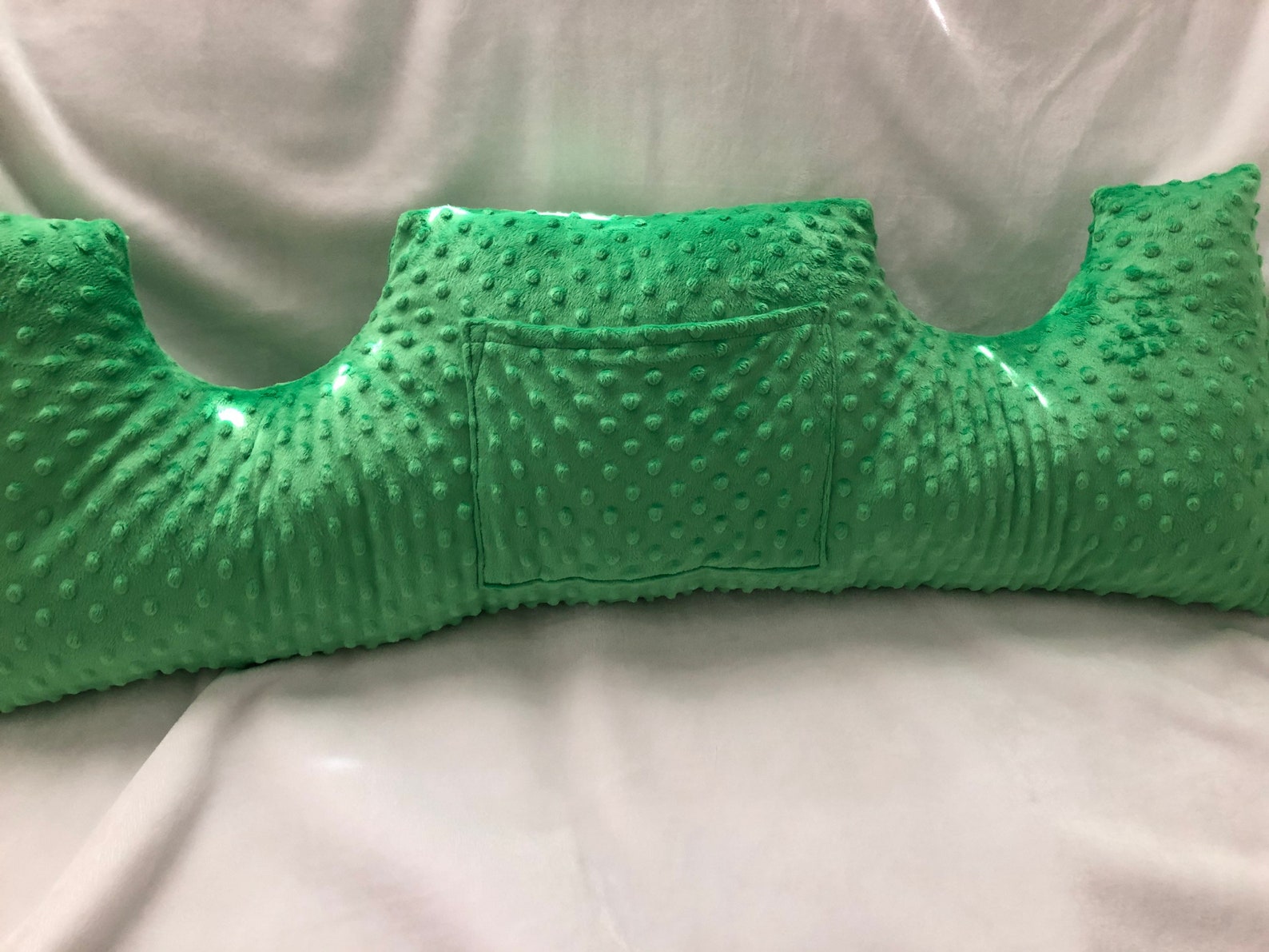 Breast Cancer Pillow/minky Mastectomy Pillow/ Double Etsy