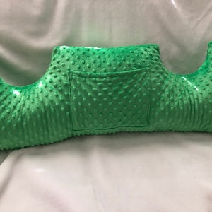 Breast Cancer Pillow/Minky Mastectomy Pillow/ Double Mastectomy Pillow/ Healing Pillow/XL-XXL/(Handmade)