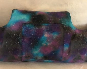 Breast Cancer Pillow/ Mastectomy Pillow/ Double Mastectomy Pillow/ Healing Pillow With Pocket For Phone/Galaxy and Stars/ (Handmade)