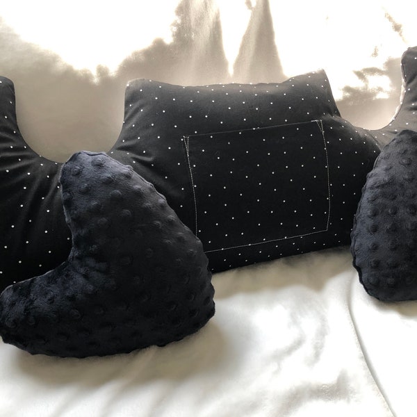 Mastectomy Pillow Set/ Double Mastectomy Pillow Set/ Healing Pillow With Pocket For Phone/ (Handmade)