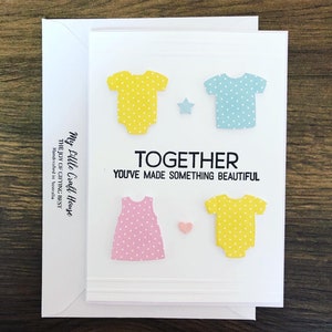 New Parents Card. Congratulations. New Mum. New Dad. Baby Shower. Expecting Parents. Baby Boy. Baby Girl. Dad To Be. Mum To Be.