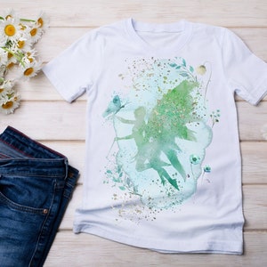 Watercolor Fairy Illustration: Magic Clipart PNG/JPG Files (Digital Download)