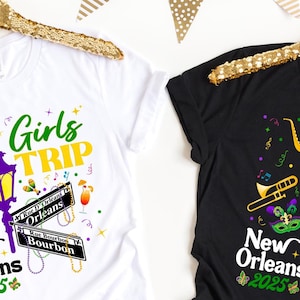 New Orleans Trip 2025, New Orleans Party, Nola Girls Trip, N&#39;AWLINS T-Shirt, New Orleans Bachelorette, Nola Birthday