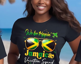 Straight Trippin Custom Shirt, We Be Trippin Jamaica, Jamaica Vacation, Jamaica Girls Trip, Jamaica Birthday Tees, Cruise 2026 Shirts