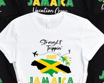 Straight Trippin Custom Shirt, Straight Trippin Jamaica, Jamaica Vacation, Jamaica Girls Trip, Jamaica Birthday Tees, Cruise 2025 Shirts