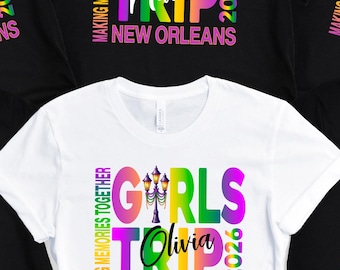 New Orleans Trip 2025, New Orleans Party, Nola Girls Trip, N'AWLINS T-Shirt, New Orleans Bachelorette, Nola Birthday