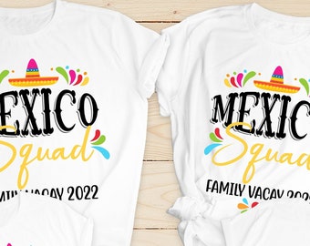 mexico vacation shirts