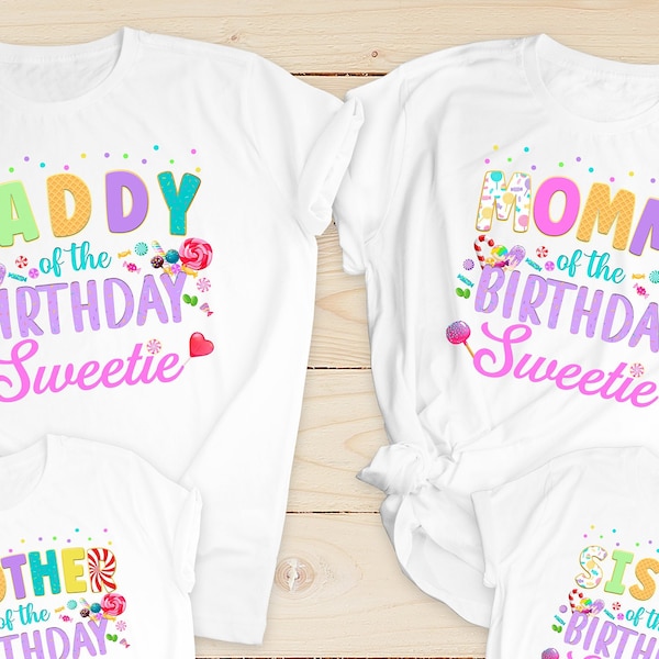 Candy Land Birthday, Ice cream Party, Sweet Birthday, Custom Sweetie Tee, Ice Cream Party, Candyland Outfit, 1st Birthday Gift