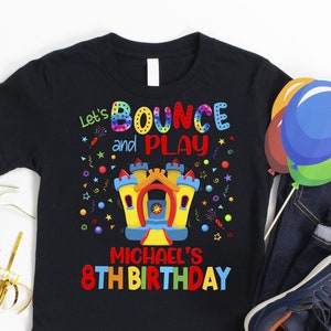 Jump Party Shirt, Trampoline Birthday, Bounce Birthday, Trampoline Party Shirt, Bounce Birthday Boy, Jumping Birthday