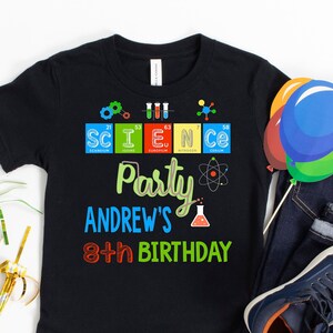 Science Birthday, Science Party, Scientist Party Gift, Chemistry Birthday, Matching Family, Science Birthday Boy