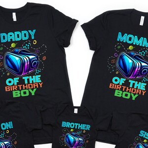 Virtual Reality Birthday, VR Birthday Shirts, Gamer Birthday, Gamer Boy Party, Gaming Birthday, Video Games Party