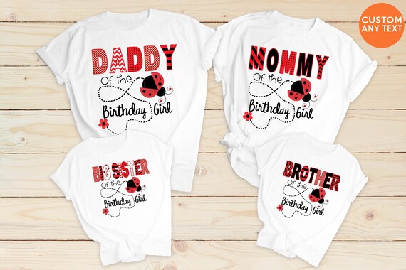 Ladybug 1st birthday best sale shirt