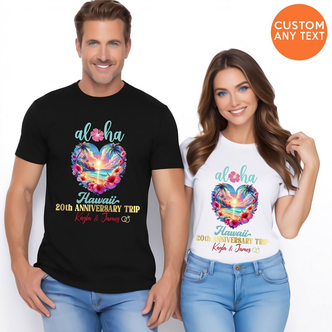 Hawaii Maui Wedding, Couple Shirts, Just Maui'd Shirt, Wedding