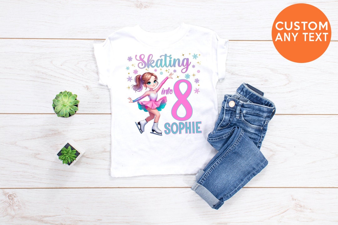 Ice Skating Party Figure Skating Birthday Ice Skating Etsy