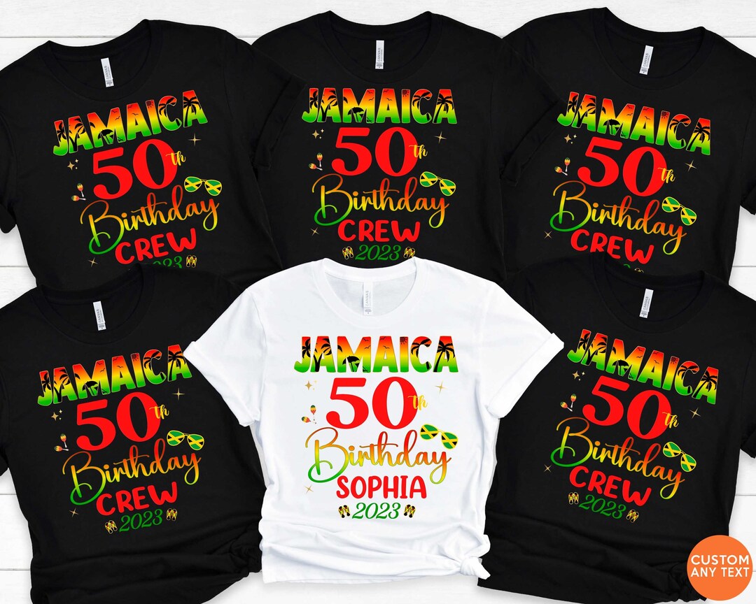 Jamaica Birthday Jamaica 50th Birthday Jamaica Girls Trip Etsy