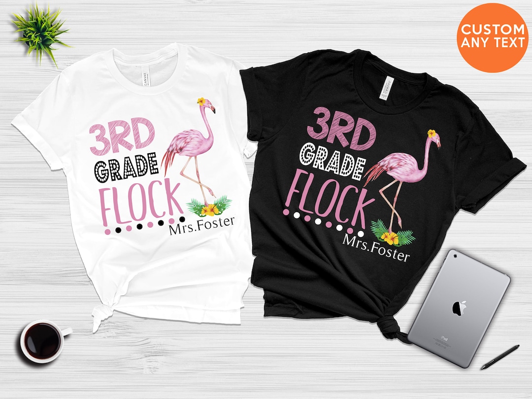 Back to School, Flamingo Shirt, Teacher Shirt, Flamingo Teacher, Funny