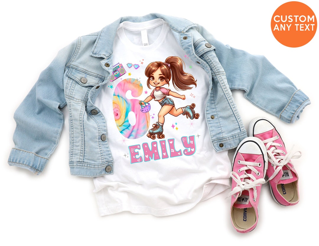 Roller Skate Shirt, Roller Skate Birthday Shirt, Roller Skating